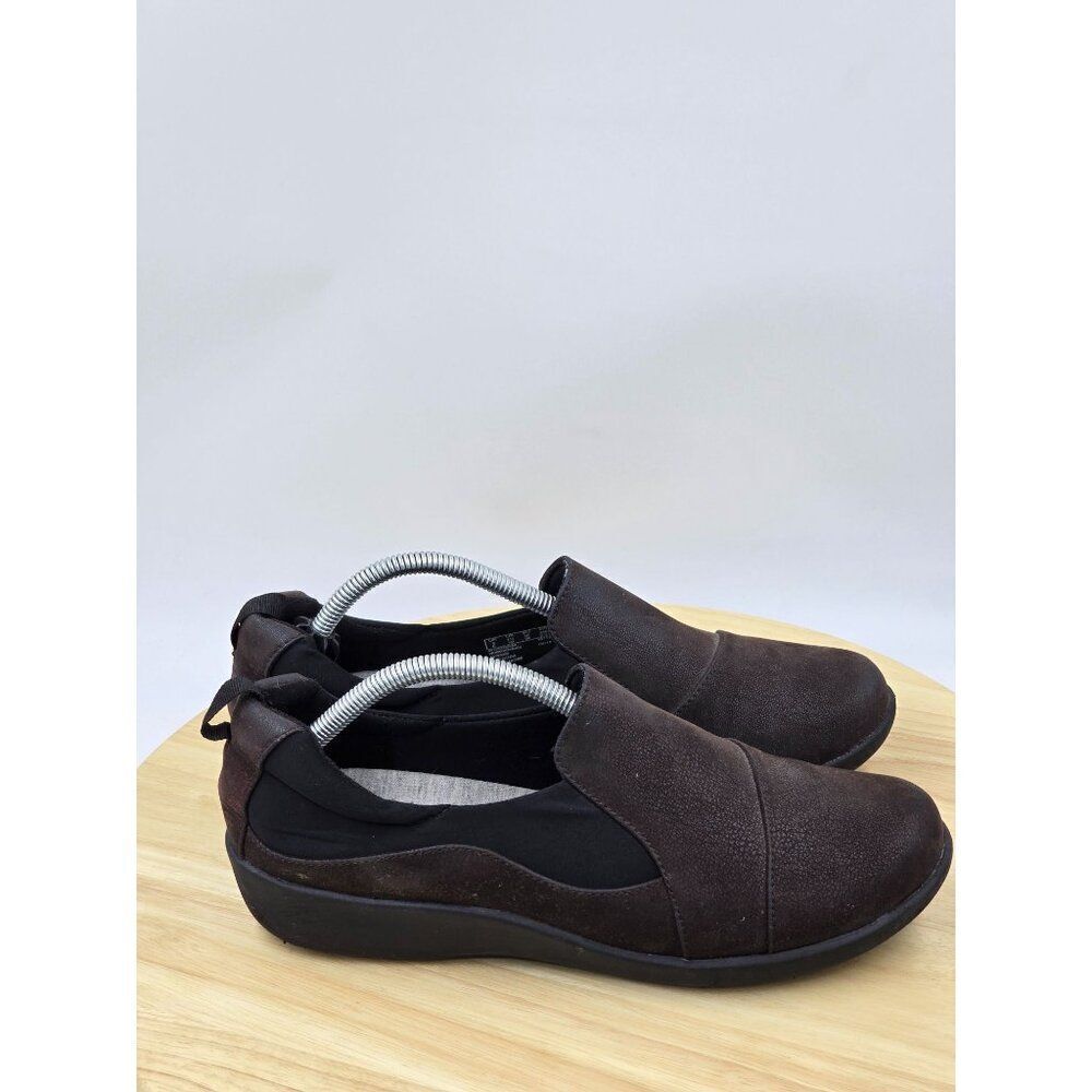 Clarks Cloudsteppers Women's Sillian Paz Slip On Comfort Loafers Shoes Size 7.5W